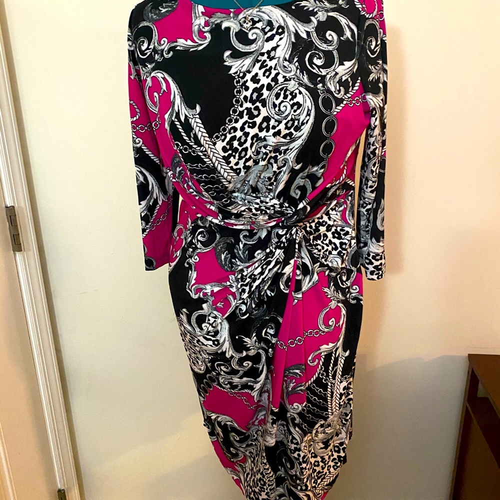 Vibrant work dress